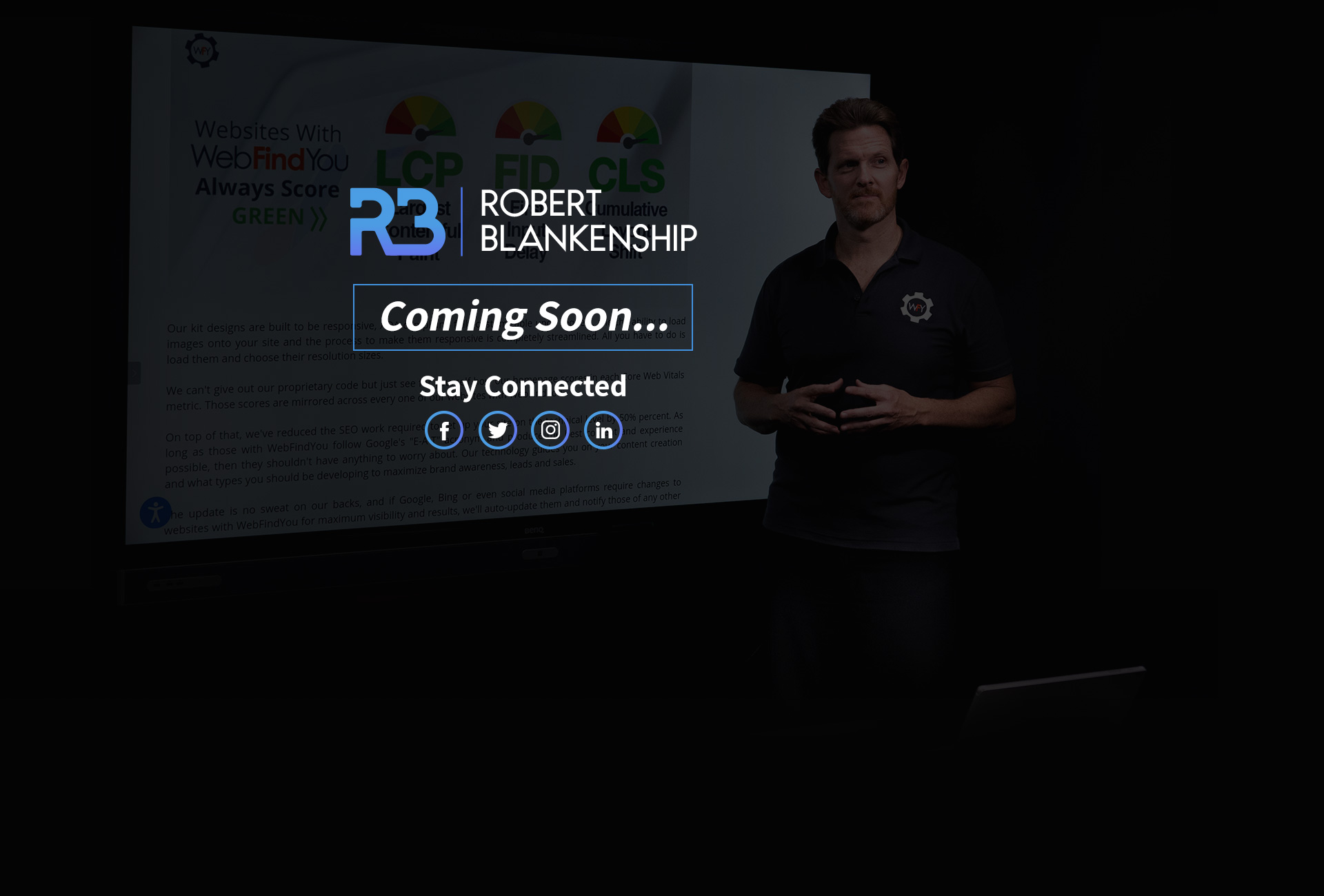 Robert Blankenship Coming Soon